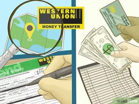 Chuyển tiền bằng Western Union Bước 3