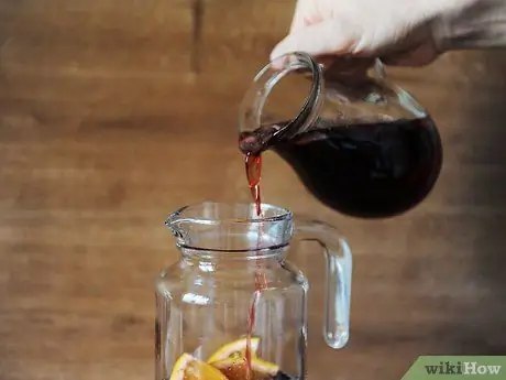 It serves Sangria Step 14