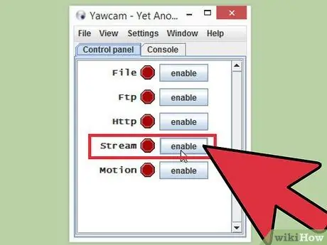 Diffusez votre webcam Étape 23