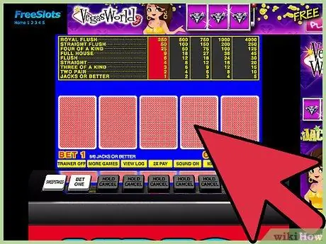 Reprodueix Video Poker Pas 2