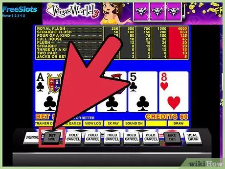 Igrajte Video Poker Korak 4