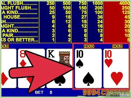 Igrajte Video Poker Korak 9