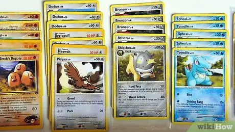 Sắp xếp thẻ Pokemon Bước 4