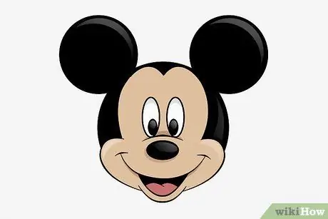 Nakreslite Mickey Mouse, krok 8