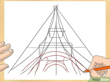 Draw the Eiffel Tower Step 11