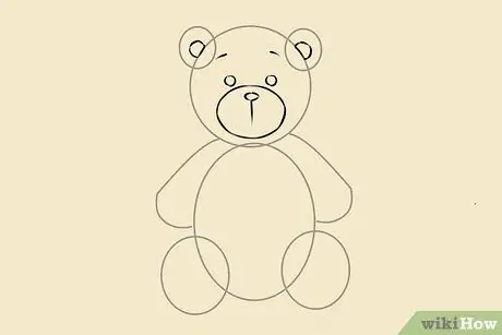 Draw a Teddy Bear Step 13