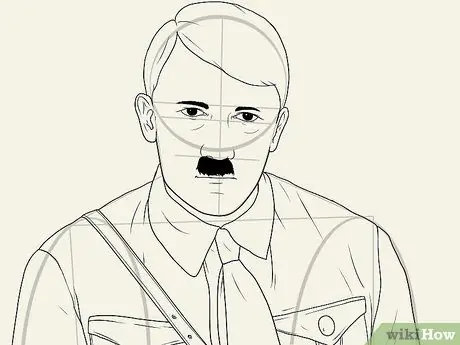 Dessinez Adolf Hitler Étape 18