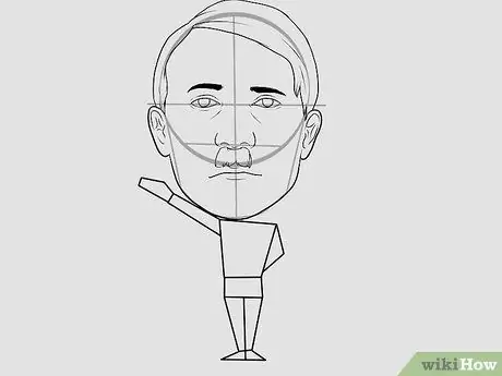 Desenhe Adolf Hitler, Passo 5