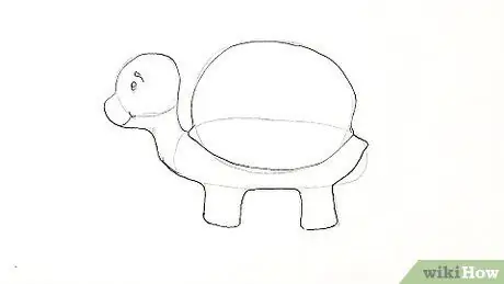 Dessiner une tortue Étape 6