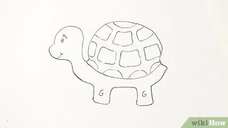 Dessiner une tortue Étape 8