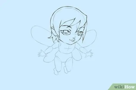 Draw a Fairy Step 4