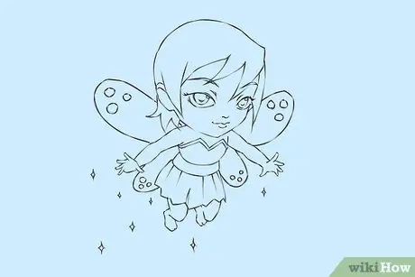 Draw a Fairy Step 7