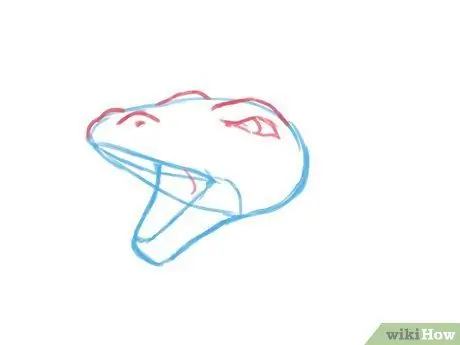 Draw a Dragon Head Step 15