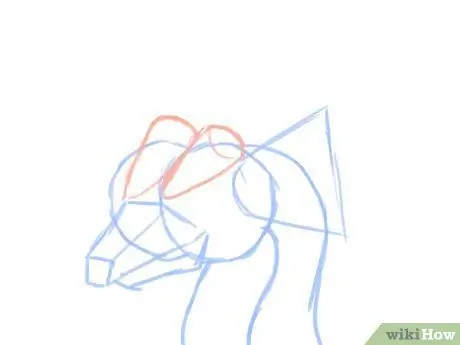 Draw a Dragon Head Step 5