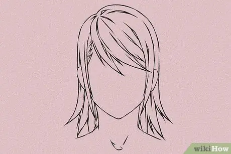 Draw Anime Hair Step 13