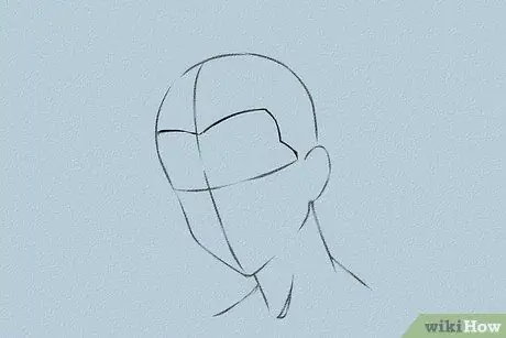 Lukis Rambut Anime Langkah 2