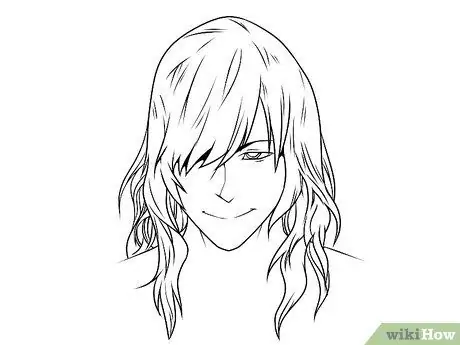 Draw Anime Hair Step 4