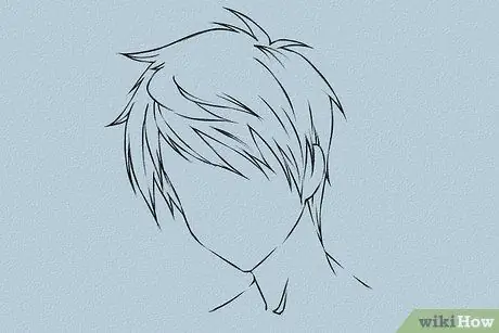 Draw Anime Hair Step 5