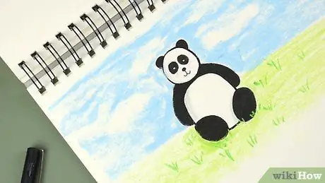 Desenhe um Panda Passo 8