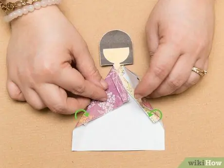 Faire un Kimono Girl Origami Étape 10