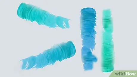 Paghaluin ang Mga Kulay upang Makakuha ng Turquoise Hakbang 1