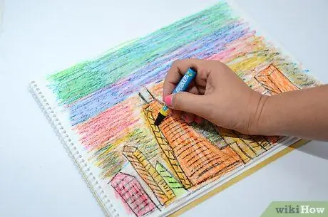 Pastels সঙ্গে পেইন্ট ধাপ 9