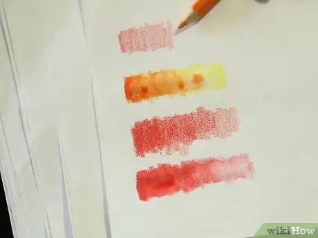 Gebruik aquarelpotloden Stap 2