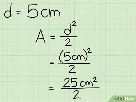 Finden Sie die Fläche eines Quadrats Schritt 6