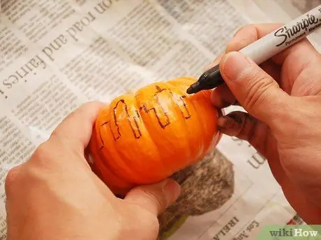 Paint a Pumpkin Step 6