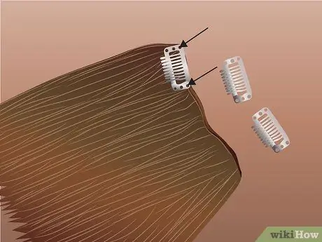 Sew Hair Extensions to a Clip Step 5