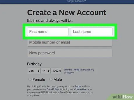 Gumawa ng isang Bagong Facebook Account Hakbang 18