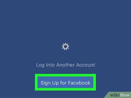 Etapa 4 para fazer uma nova conta do Facebook