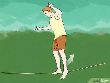 Gå en Slackline Trin 8