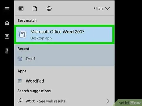 Erstellen Sie Broschüren in Microsoft Word Schritt 1