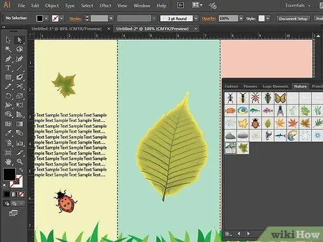 Membuat Brosur di Adobe Illustrator Langkah 8