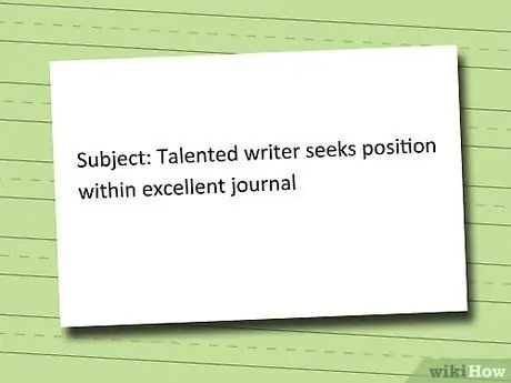 Start a Cover Letter Step 10