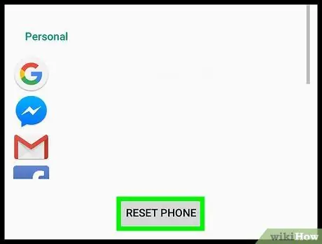 I-reset ang Iyong Android Phone Hakbang 10