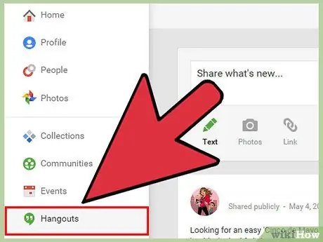 Gunakan Google+ Hangouts Langkah 2