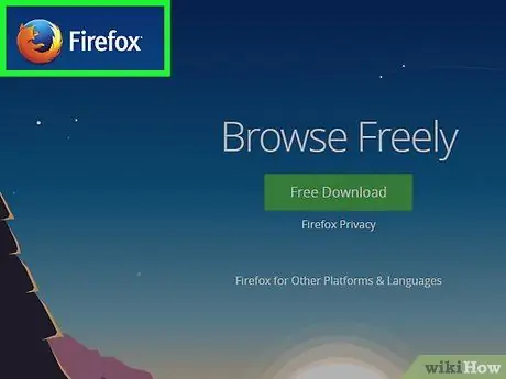 Lejupielādējiet un instalējiet Mozilla Firefox 1. darbība