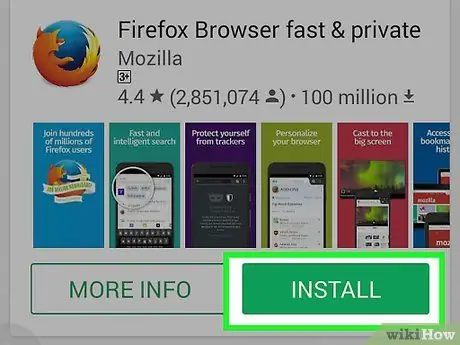 Preuzmite i instalirajte Mozilla Firefox Korak 16