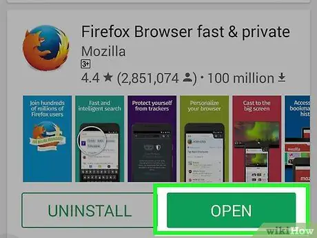 Last ned og installer Mozilla Firefox Trinn 17