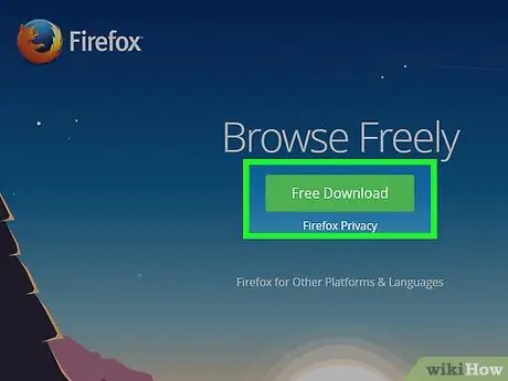 Stáhněte a nainstalujte Mozilla Firefox Krok 2