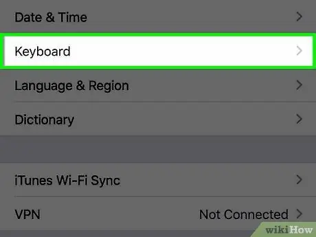 เปิดใช้งานและปิดใช้งาน iPad Split Keyboard ใน iOS ขั้นตอนที่3