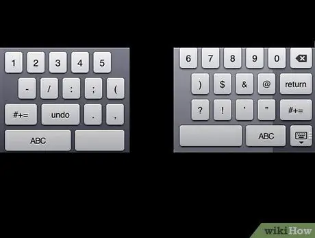 Aktivera och inaktivera iPad Split Keyboard i iOS Steg 6