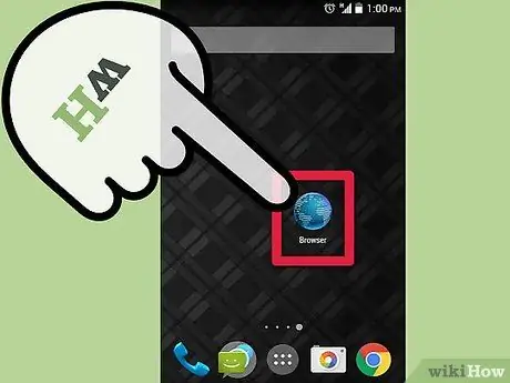 Android шолғышының бастапқы бетін орнатыңыз 1 -қадам