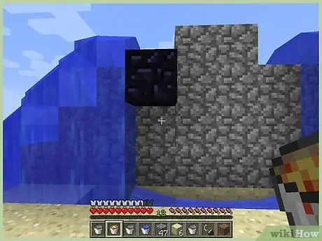 Napravite portal Nether u Minecraftu, korak 16