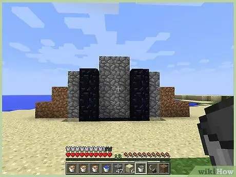 Creați un portal Nether în Minecraft Pasul 19