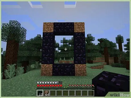 Minecraft Adım 7'de Nether Portalı Yapın