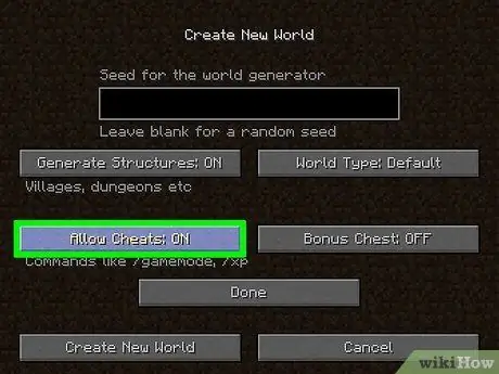 Minecraft Adım 1'de Hile