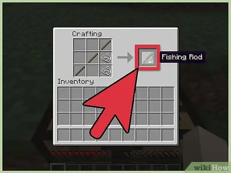 Ikan di Minecraft Langkah 1